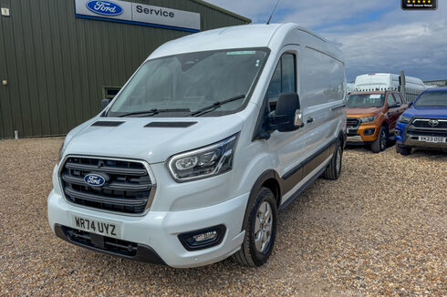 Ford Transit AUTO LWB L3H2 Medium Roof 350 Limited Air Con Cam Nav Sensors EURO 6