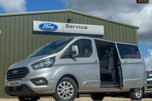 Ford Transit Custom Crew Cab LWB L2H1 320 Limited Air Con Alloys Cruise EURO 6
