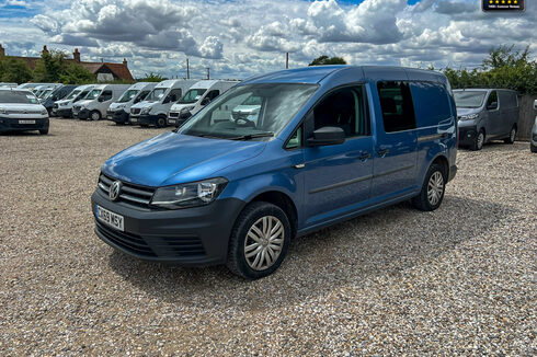 Volkswagen Caddy Crew Cab LWB L2H1 C20 Tdi Kombi Air Con Sensors EURO 6 NO VAT