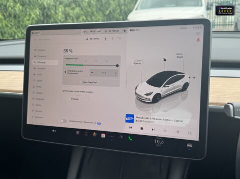 Tesla Model 3 (Sold) Saloon 4dr Electric Auto RWD (241 bhp) 18