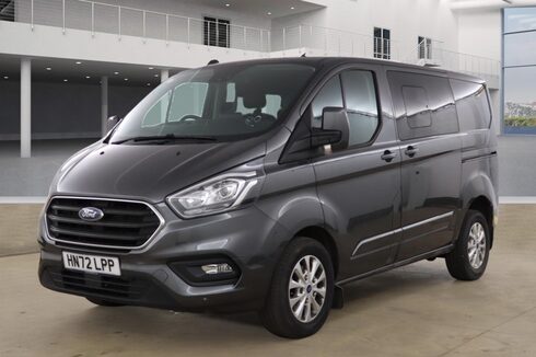 Ford Transit Custom Crew Cab SWB AUTO L1H1 320 Limited Air Con Alloys Cam Nav EURO 6