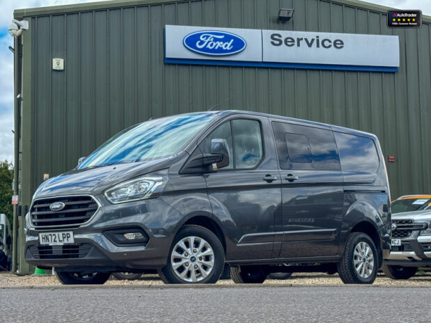Ford Transit Custom Crew Cab SWB AUTO L1H1 320 Limited Air Con Alloys Cam Nav SELECT 3