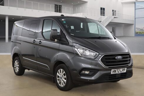 Ford Transit Custom Crew Cab SWB AUTO L1H1 320 Limited Air Con Alloys Cam Nav EURO 6