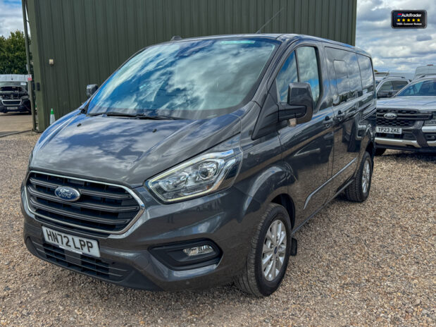 Ford Transit Custom Crew Cab SWB AUTO L1H1 320 Limited Air Con Alloys Cam Nav SELECT 4