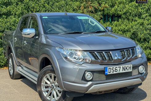 Mitsubishi L200 Barbarian Crew Cab 4x4 Di-D 178Bhp Air Con Leather Alloys EURO 6