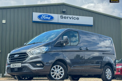 Ford Transit Custom SWB L1H1 300 Limited Alloys Air Con Camera Sensors EURO 6