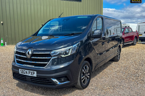 Renault Trafic AUTO LWB L2H1 Extra Sport Edc Air Con Cam Nav Sensors EURO 6 NO VAT