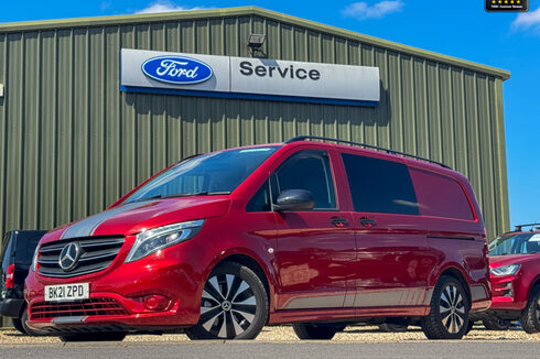 Mercedes-Benz Vito Crew Cab AUTO LWB L2H1 119 Sport Air Con Nav Sensors EURO 6 NO VAT