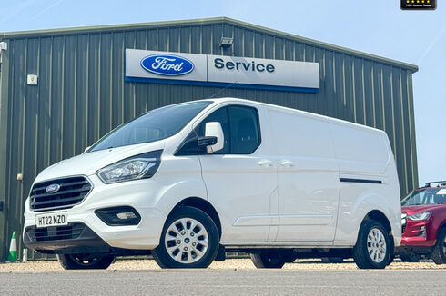 Ford Transit Custom LWB L2H1 Low Roof 300 Limited Alloys Air Con Cruise EURO 6