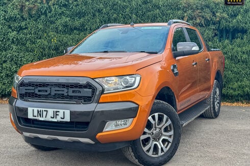 Ford Ranger Wildtrak Crew Cab AUTO 4X4 Air Con Cam Nav Sensors EURO 6 NO VAT