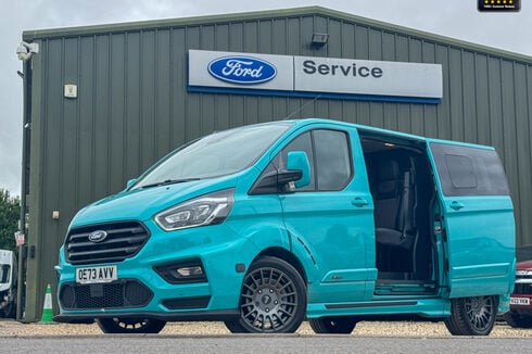 Ford Transit Custom Crew Cab AUTO SWB L1H1 320 Limited Air Con Cam Nav EURO 6 NO VAT
