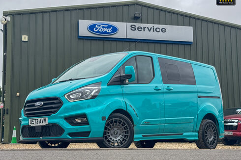 Ford Transit Custom Crew Cab AUTO SWB L1H1 320 Limited Air Con Cam Nav EURO 6 NO VAT
