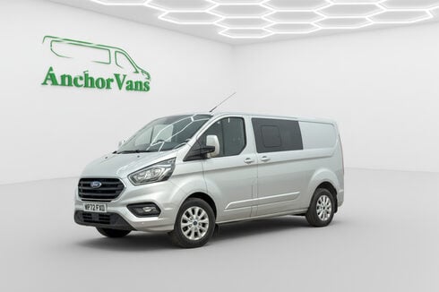 Ford Transit Custom AUTO Crew Cab SWB L1H1 320 Limited Alloys Air Con Cam Nav SELECT