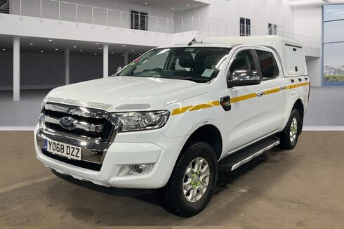Ford Ranger XLT Crew Cab 4X4 Alloys Air Con Camera Sensors Tow Bar EURO 6 NO VAT