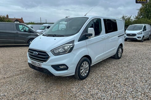 Ford Transit Custom AUTO (SOLD) Crew Cab SWB L1H1 300 Limited Air Con Cruise EURO 6 NO VAT