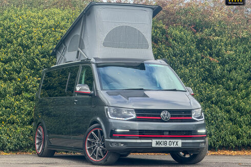 Volkswagen Transporter Camper|LWB|Highline|Electric PopTop|4 Berth|4 Belt