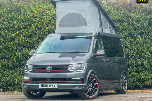 Volkswagen Transporter Camper|LWB|Highline|Electric PopTop|4 Berth|4 Belt
