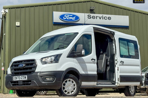 Ford Transit Crew Cab LWB L3H2 Medium Roof 350 Trend Air Con Sensors EURO 6