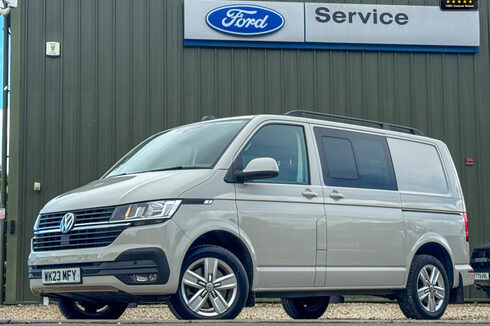 Volkswagen Transporter Crew Cab SWB L1H1 T32 Tdi Kombi Highline Air Con Sensors EURO 6 NO VAT