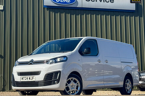 Citroen Dispatch AUTO XLWB L3H1 1400 Driver Edition Air Con Cam Sensors EURO 6