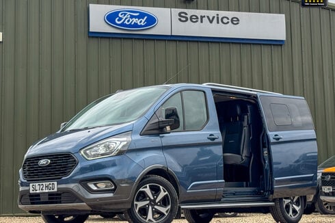 Ford Transit Custom AUTO Crew [SOLD MT] Cab SWB L1H1 320 Active Air Con Cam Sensors EURO 6 NO V