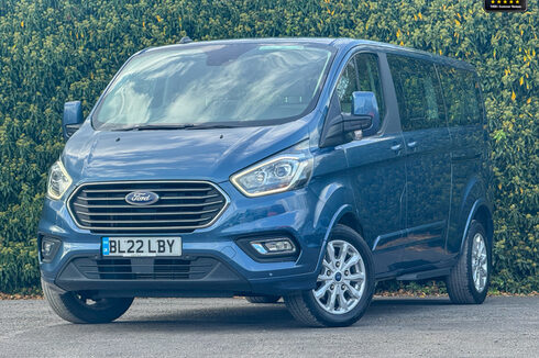 Ford Tourneo Custom 320|Titanium|L2|9 Seater|Manual|Euro 6|VAT Q