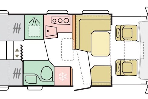 Adria M670 SL 4 Berth|4 Belt|Garage|Awning|LOW MILES