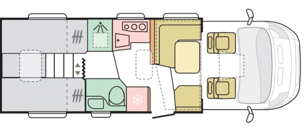 Adria M670 SL 4 Berth|4 Belt|Garage|Awning|LOW MILES 2