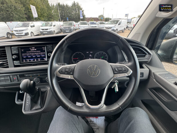 Volkswagen Transporter AUTO SWB L1H1 T30 Tdi Highline Air Con Alloys Sensors EURO 6 NO VAT 16