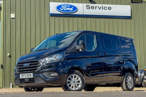 Ford Transit Custom Crew Cab SWB L1H1 300 Limited Dciv Air Con Cam Nav Sensors EURO 6