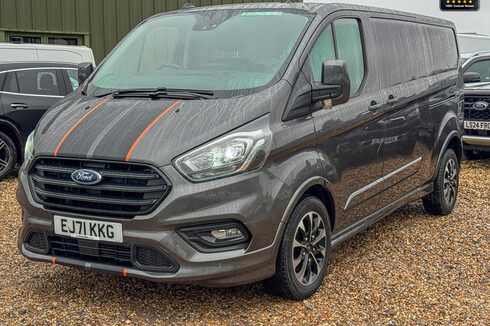 Ford Transit Custom AUTO LWB L2H1 Low Roof 320 Sport Alloys Air Con Sensors EURO 6