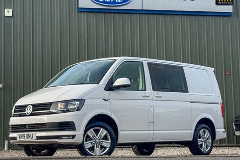Volkswagen Transporter Crew Cab SWB T32 Tdi Kombi Highline Air Con Nav Sensors EURO 6 NO VAT