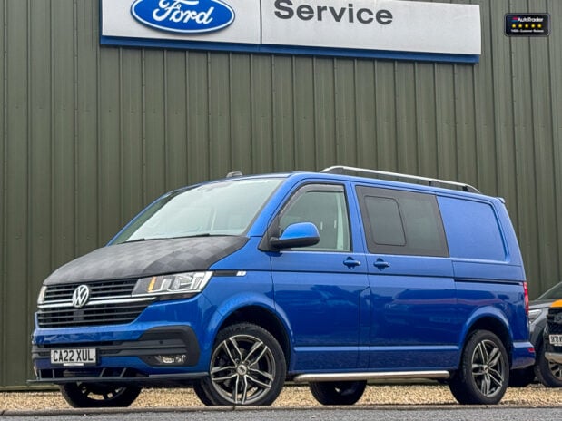 Volkswagen Transporter Crew Cab SWB L1H1 T30 Tdi Kombi Highline Auto Air Con Sensors EURO 6 2