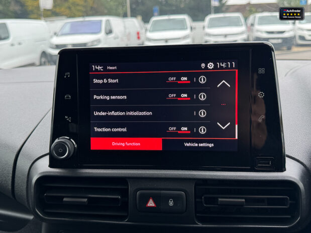 Citroen Berlingo AUTO SWB L1H1 1000 Enterprise Edition M Air Con Sensors EURO 6 25