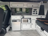 Volkswagen Transporter AVT Conversion|4 Berth|4 Belt|Microwave|Sink|Awning|Swivel Seats|Euro 6 8