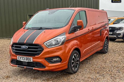 Ford Transit Custom AUTO LWB L2H1 320 Sport Air Con Cam Nav Sensors EURO 6 NO VAT
