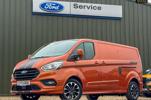Ford Transit Custom AUTO LWB L2H1 320 Sport Air Con Cam Nav Sensors EURO 6 NO VAT