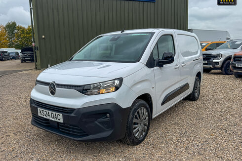 Citroen Berlingo LWB L2H1 [SOLD MT] Low Roof Bluehdi Driver Xl Air Con Cruise Sensors EURO 6