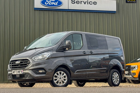 Ford Transit Custom Crew Cab SWB L1H1 320 Limited Air Con Cam Sensors EURO 6