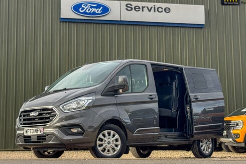 Ford Transit Custom Crew Cab SWB L1H1 320 Limited Air Con Cam Sensors EURO 6