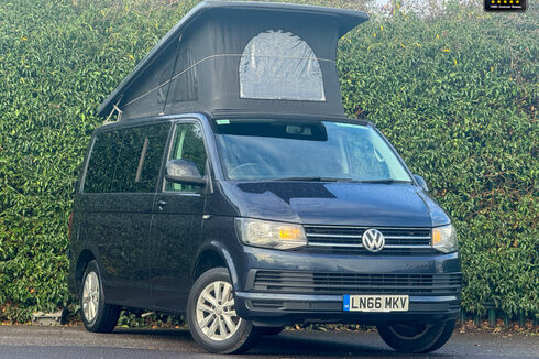Volkswagen Transporter Camper|4 Berth|5 Belt|Pop Top|Kitchen|Leather