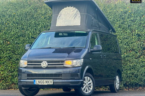 Volkswagen Transporter Camper|4 Berth|5 Belt|Pop Top|Kitchen|Leather