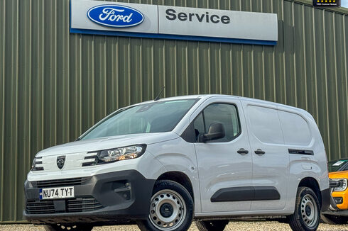 Peugeot Partner Crew Cab LWB L2H1 Bluehdi Professional Air Con Sensors EURO 6