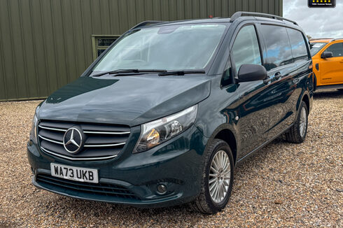 Mercedes-Benz Vito AUTO LWB L2H1 116 Premium Air Con Cam Nav Sensors EURO 6