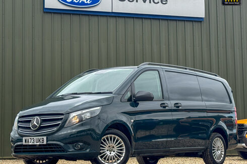 Mercedes-Benz Vito AUTO LWB L2H1 116 Premium Air Con Cam Nav Sensors EURO 6