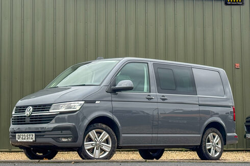 Volkswagen Transporter AUTO Crew Cab SWB L1H1 T32 Tdi Kombi Highline Air Con Cam NO VAT