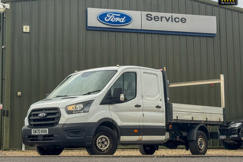 Ford Transit Tipper Crew Cab LWB L3 350 Leader EURO 6