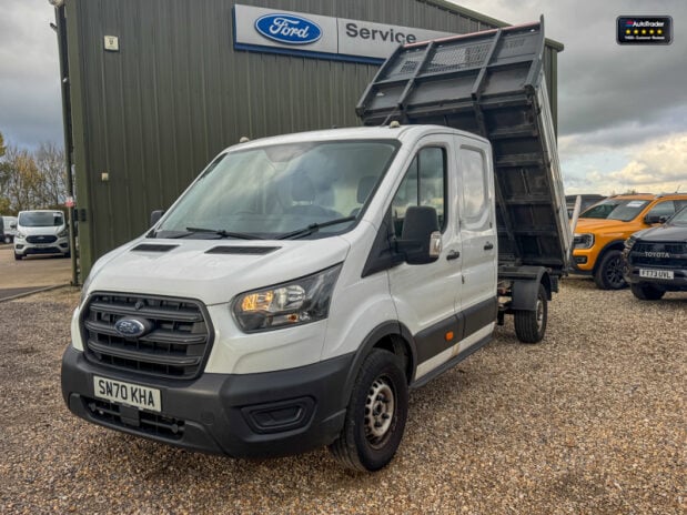 Ford Transit Tipper Crew Cab LWB L3 350 Leader EURO 6 3