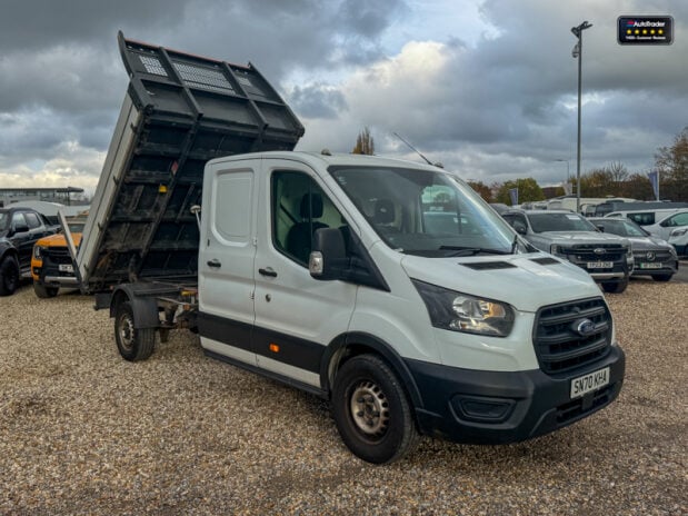 Ford Transit Tipper Crew Cab LWB L3 350 Leader EURO 6 5