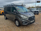 Ford Transit Custom Crew Cab LWB L2H1 Limited 320 AirCon Alloys Cruise Sensors EURO 6 5